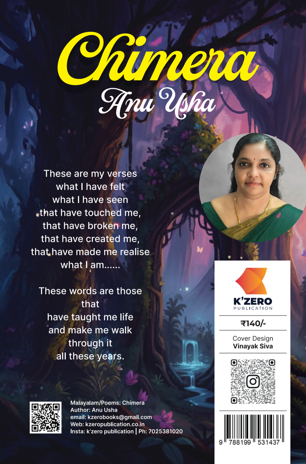 CHIMERA WRITTEN BY ANU USHA